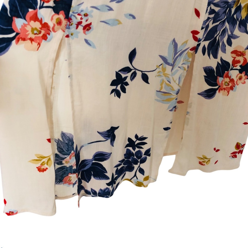 NWT- One Clothing Floral Print MIDI Dress - Picture 4 of 8